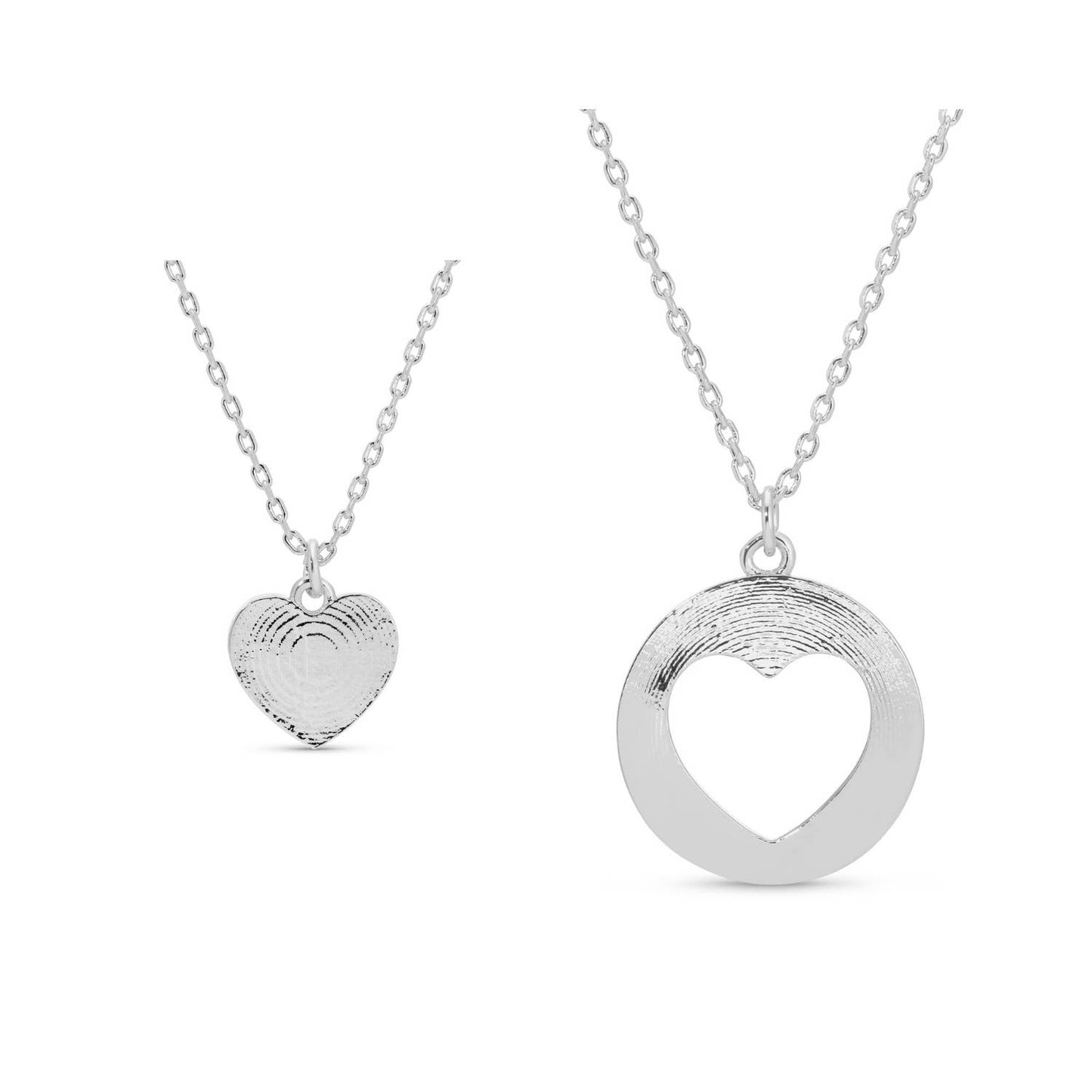 Be Connected - Inner & Outer Heart Friendship Necklaces