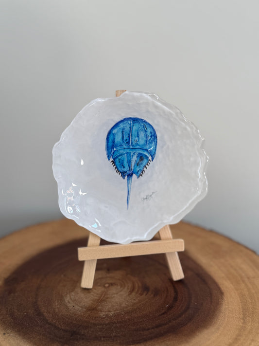 Horseshoe Crab 5" Trinket Dish from C.Zapata Art