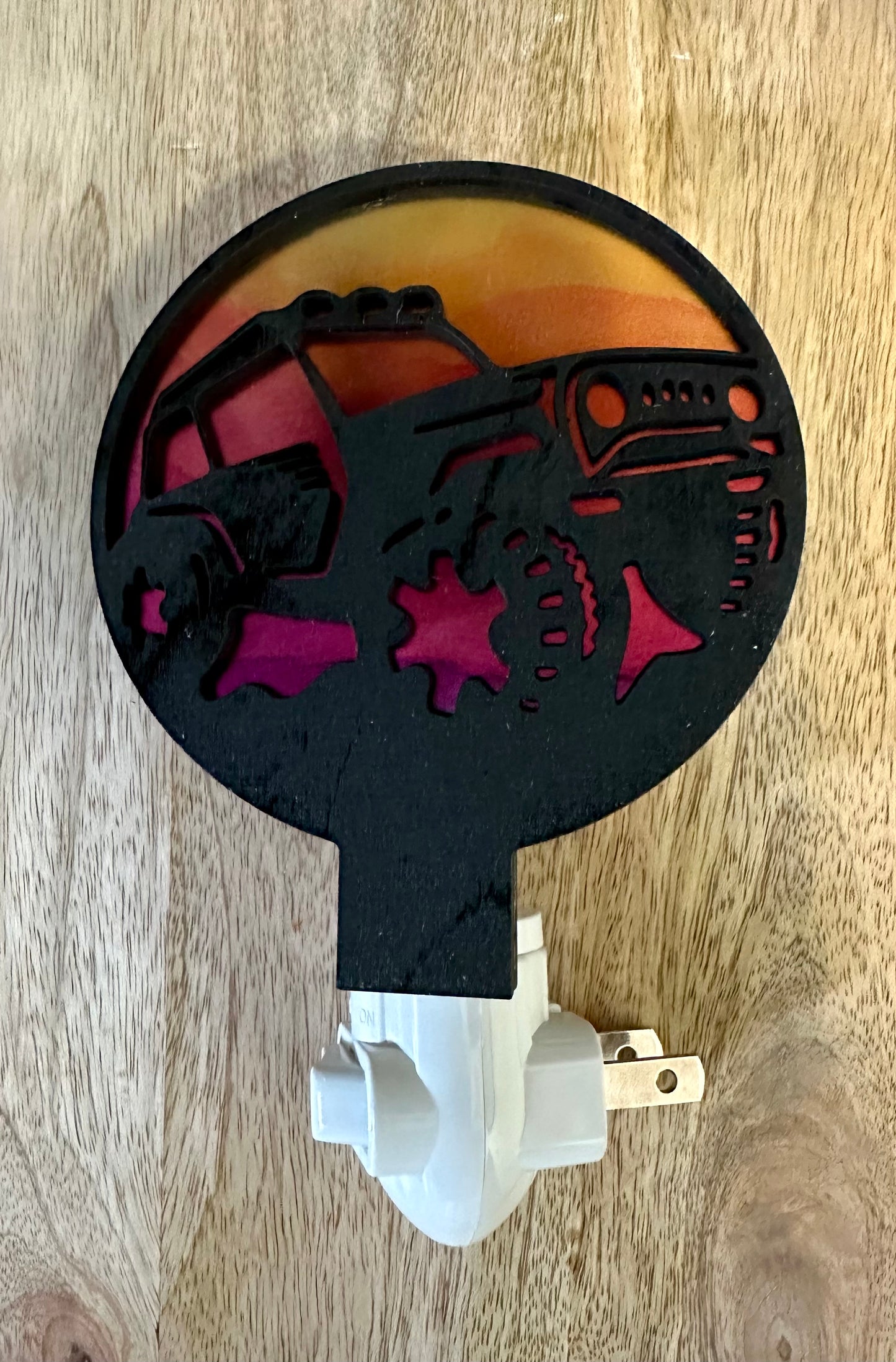 Sunset Jeep Nightlight