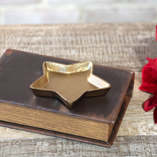4.7" Gold Star Dish