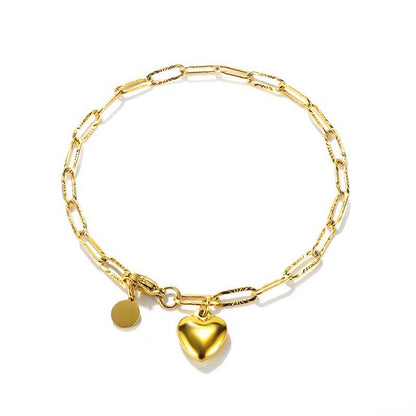 Heart Link Bracelet