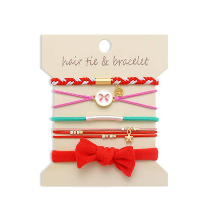 Bows BOHO DUAL FUNCTION KNOT BRACELET HAIR TIES