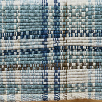 Driftwood Plaid Chindi Runner 54"L