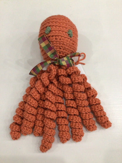 Hand Crocheted Octopus