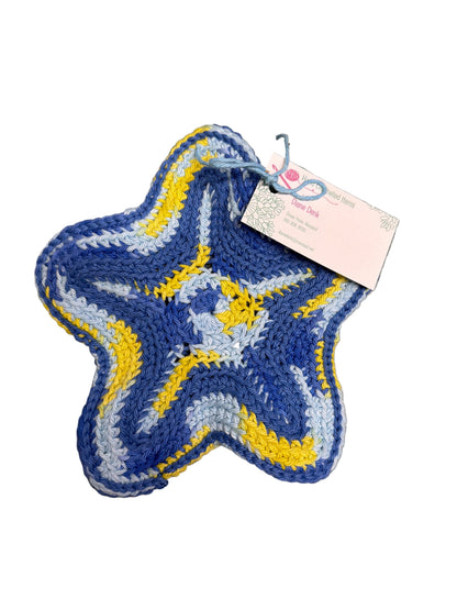 Hand Crocheted Starfish Trivet