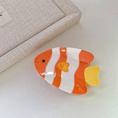 Ocean Fish Hair Claw Clip