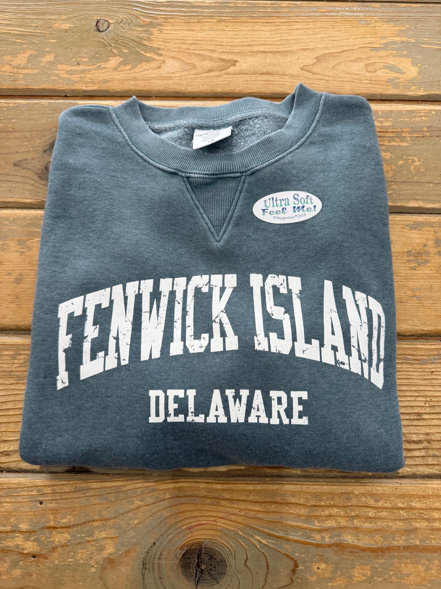 Fenwick Island Delaware Crew Sweatshirt