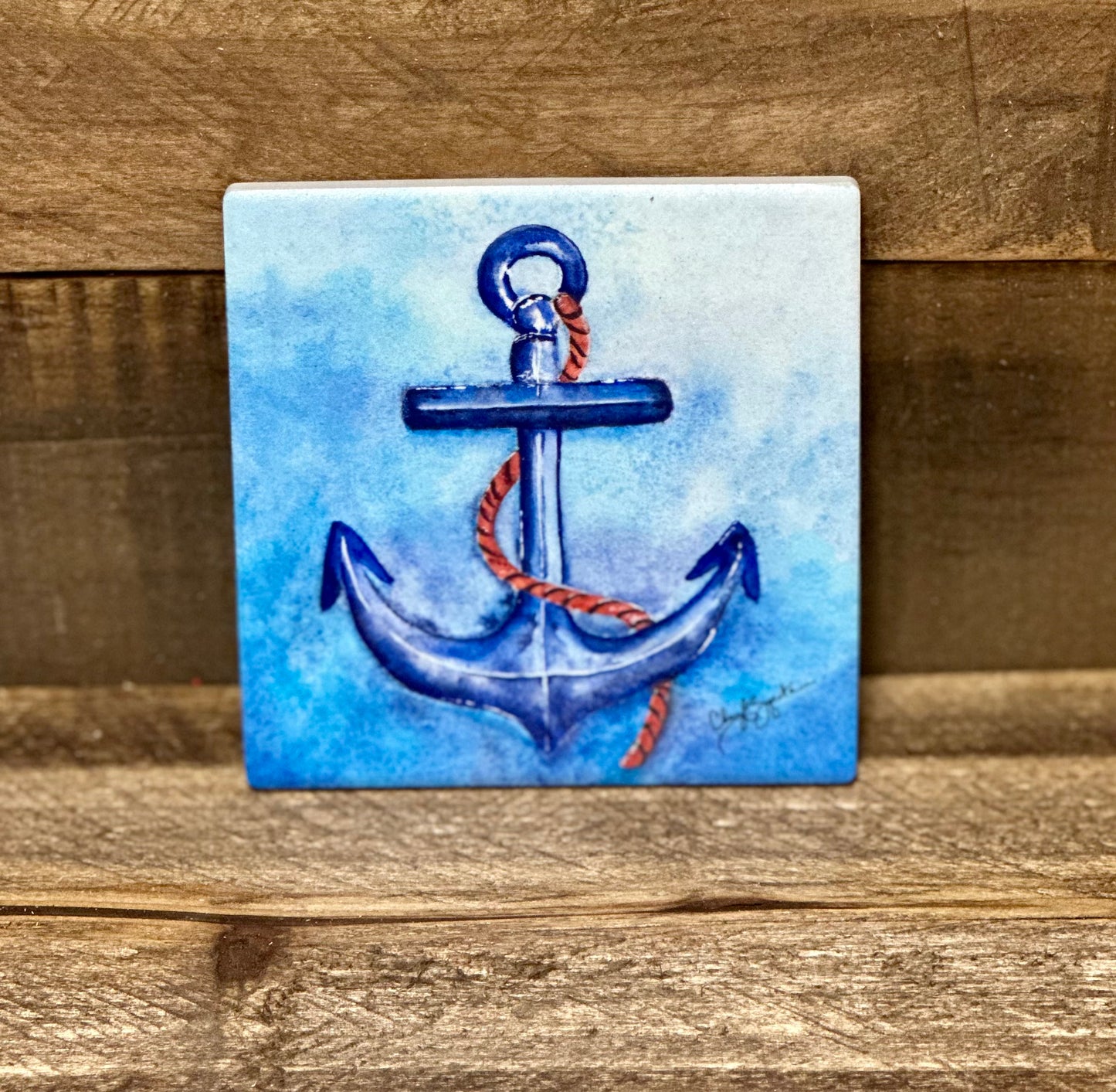 Square Coaster by Cheryl Zapata Art