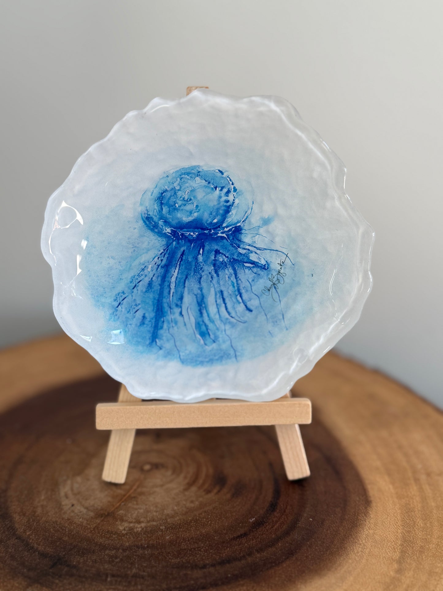 Jellyfish 5" Trinket Dish from C.Zapata Art