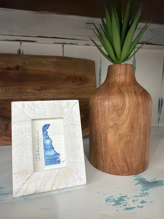 Delaware Mini Art by Cheryl Zapata