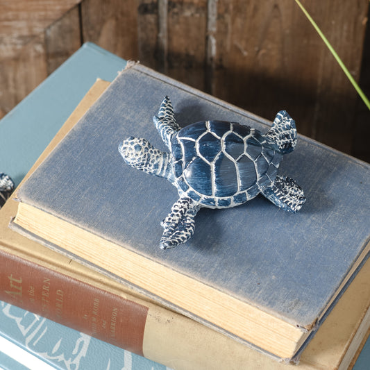 4.5" Blue Sea Turtle