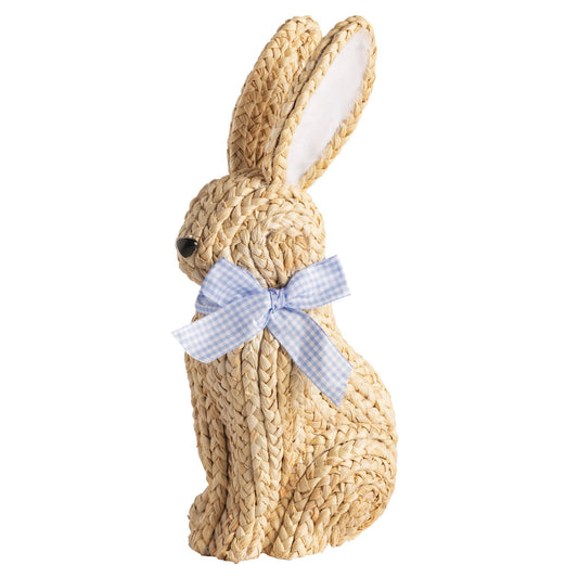 Blue Woven Bunny Sitter
