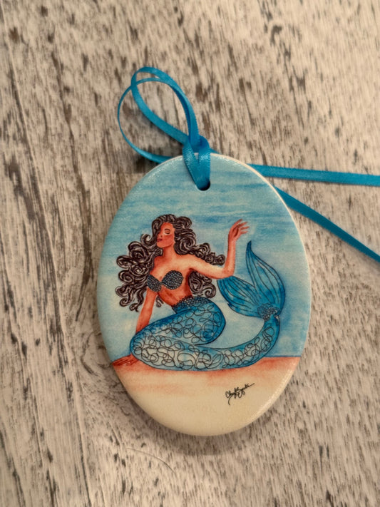 Diva Mermaid Ornament