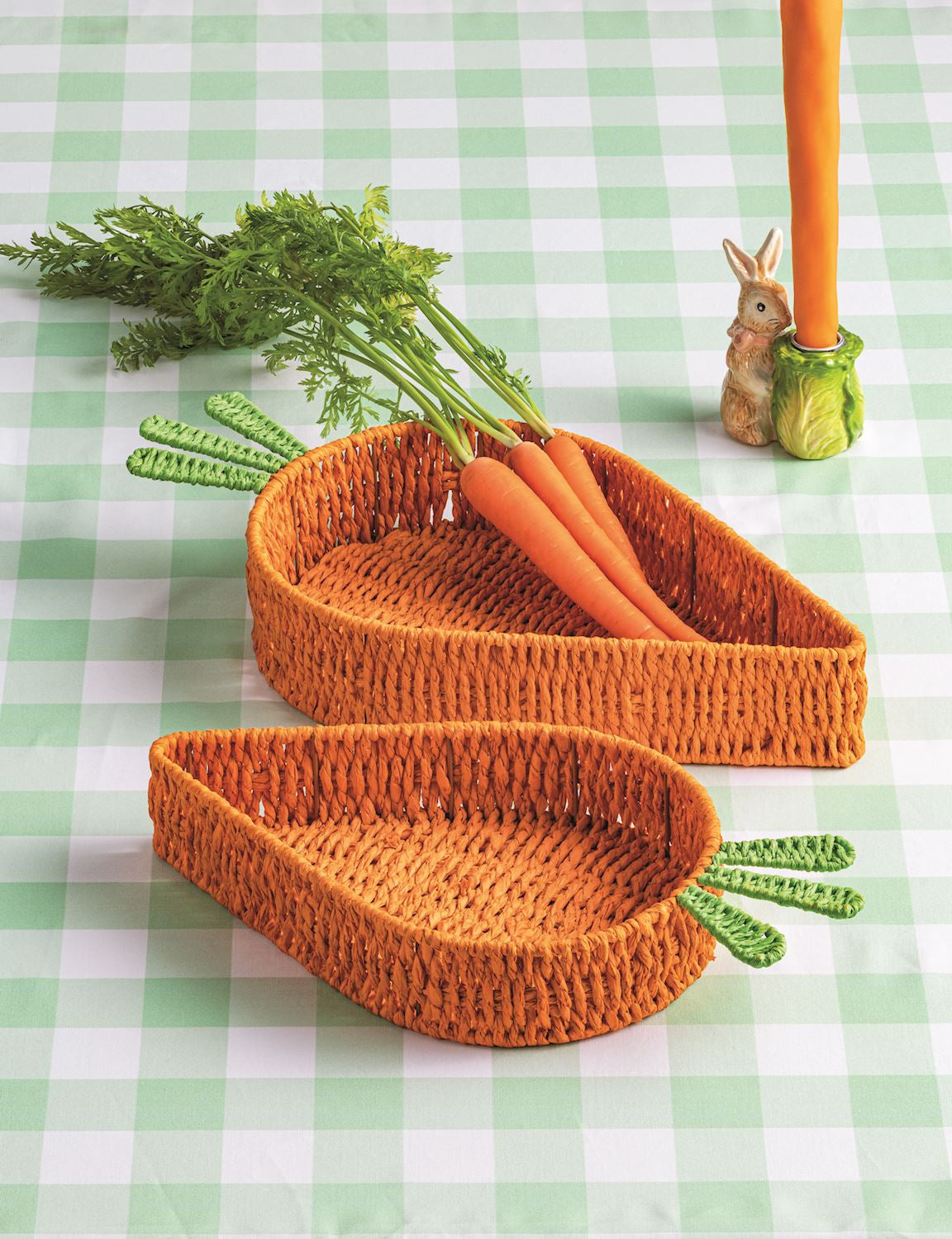 Woven Carrot Tray