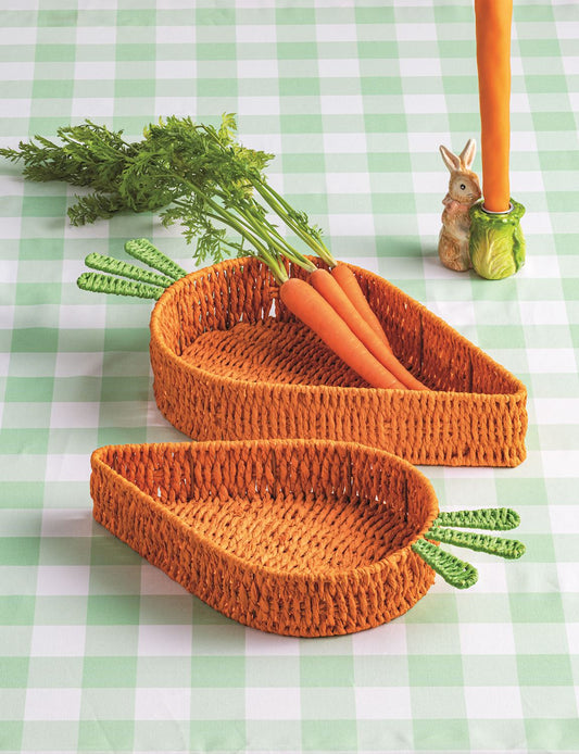 Woven Carrot Tray