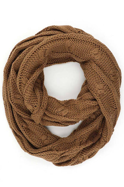 Rose Knitted Scarf