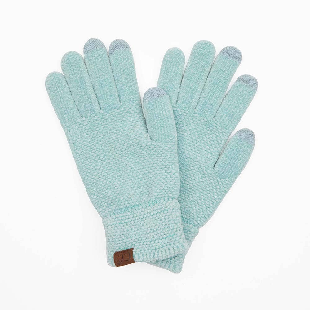 Mustard C.C Eco Friendly Chenille Gloves
