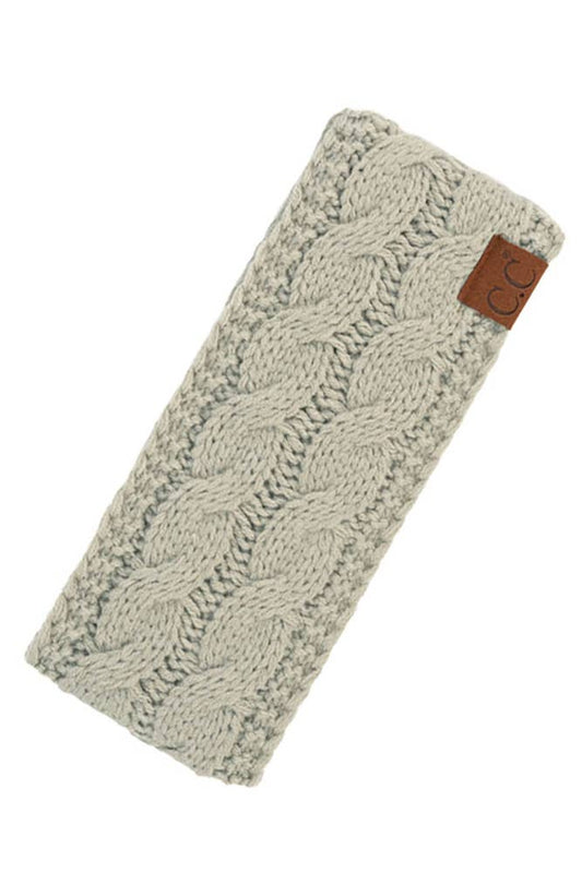 Mercury Cable Knit Solid Headband