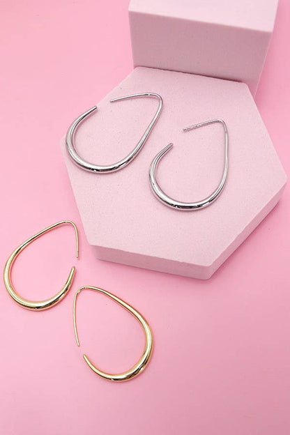 Oval Hoops