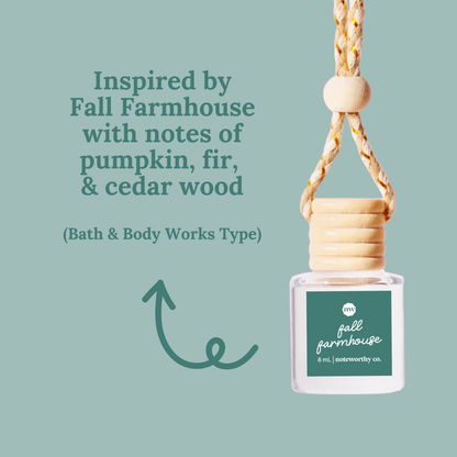 Car Diffusers |Fall + Halloween + Seasonal Scents