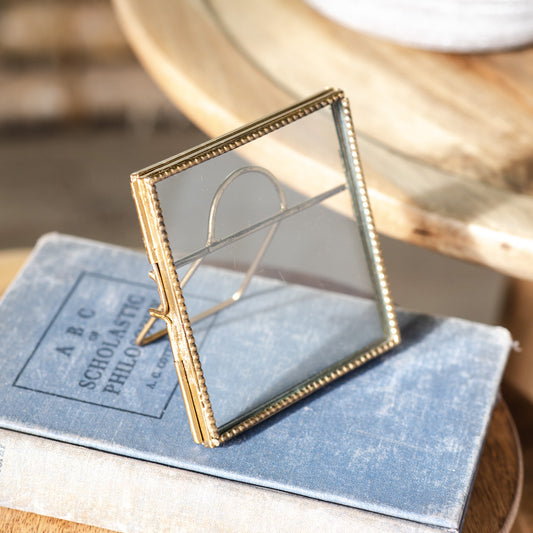 4" Brass Photo Frame