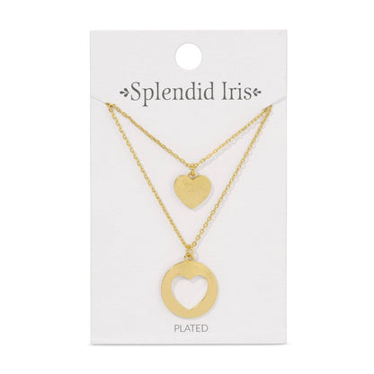 Be Connected - Inner & Outer Heart Friendship Necklaces