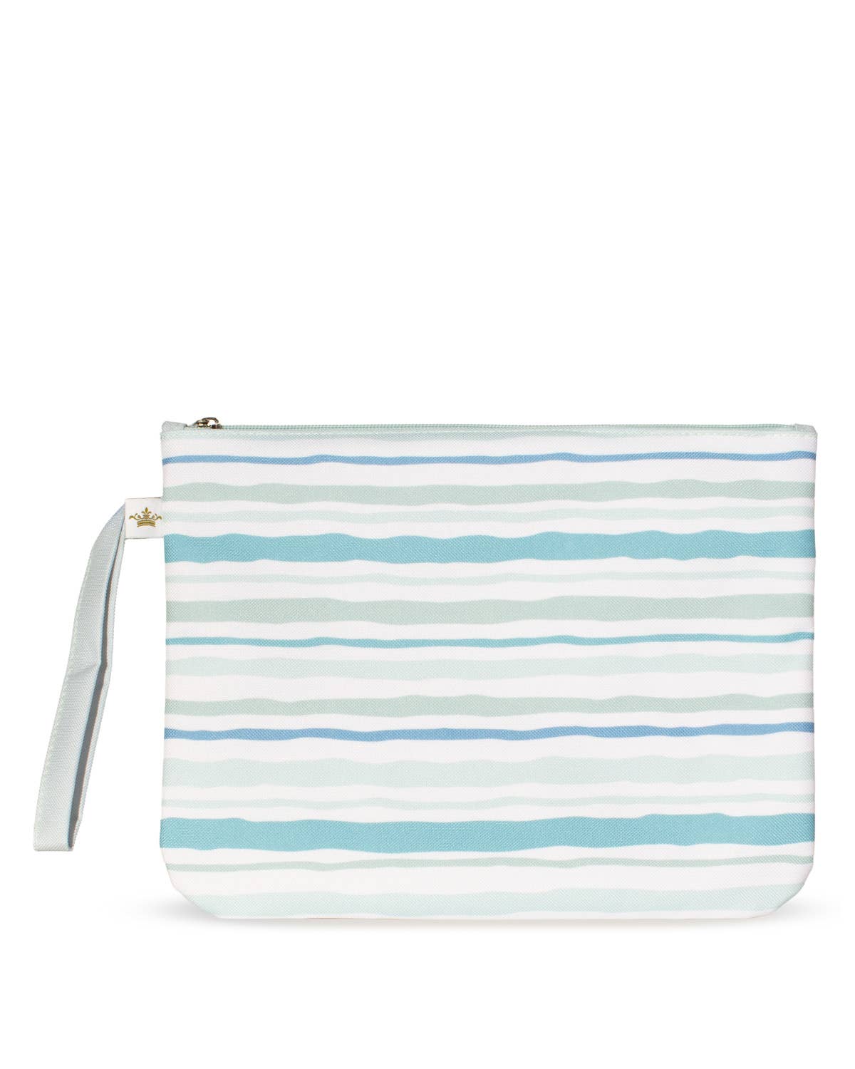 Spyglass Stripe Wet/Dry Bag   Light Blue/Multi   12x9
