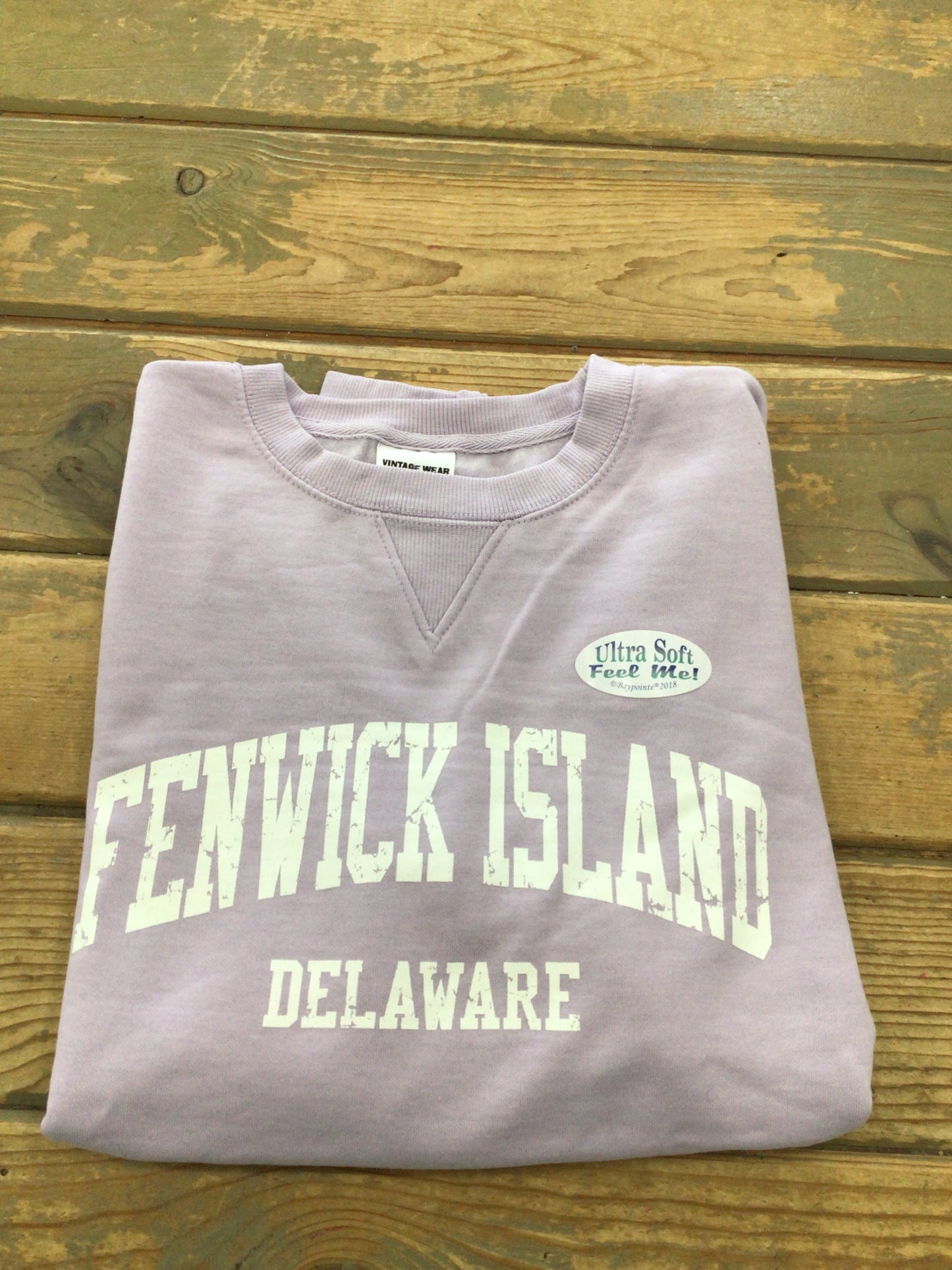 Fenwick Island Delaware Crew Neck Sweatshirt