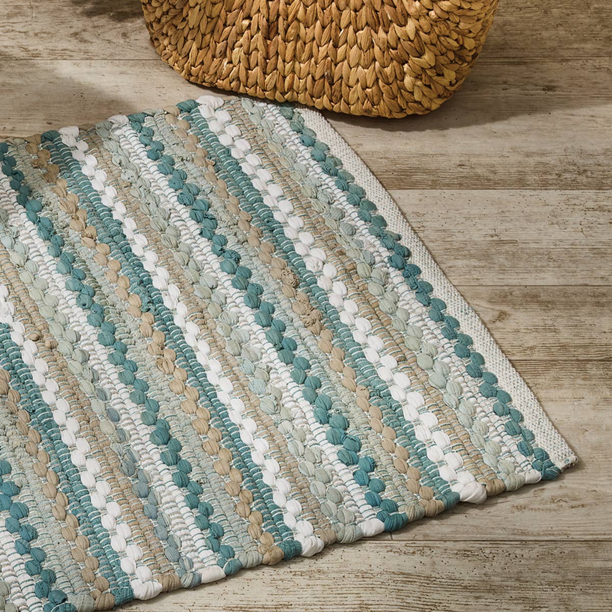 Coastal Chindi Rug 2' X 3'