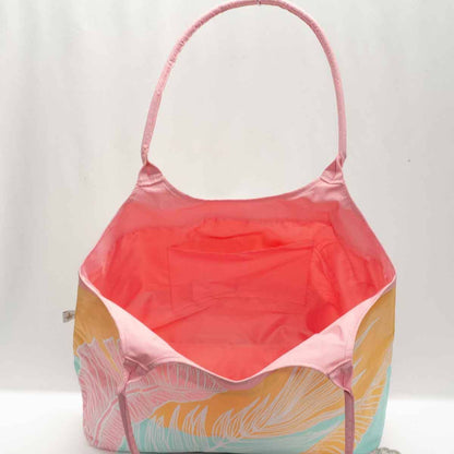 Delmare Palm Beach Bag    Sky/Sunburst/Light Pink   20x16x8