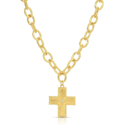 Cross Statement Necklace