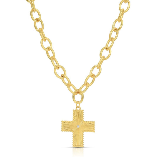 Cross Statement Necklace