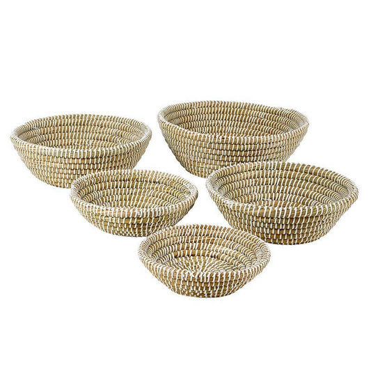 Seagrass Basket- Weaved Bowl