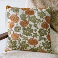 18 X 18 Rustic Pumpkin Pillow