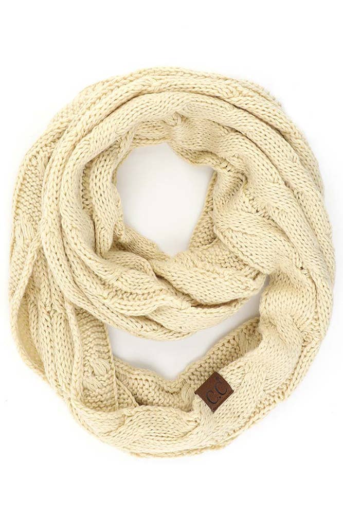 Lemonade Knitted Scarf