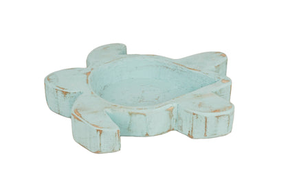 Seaside Blue Sea Turtle Dough Bowl Lg