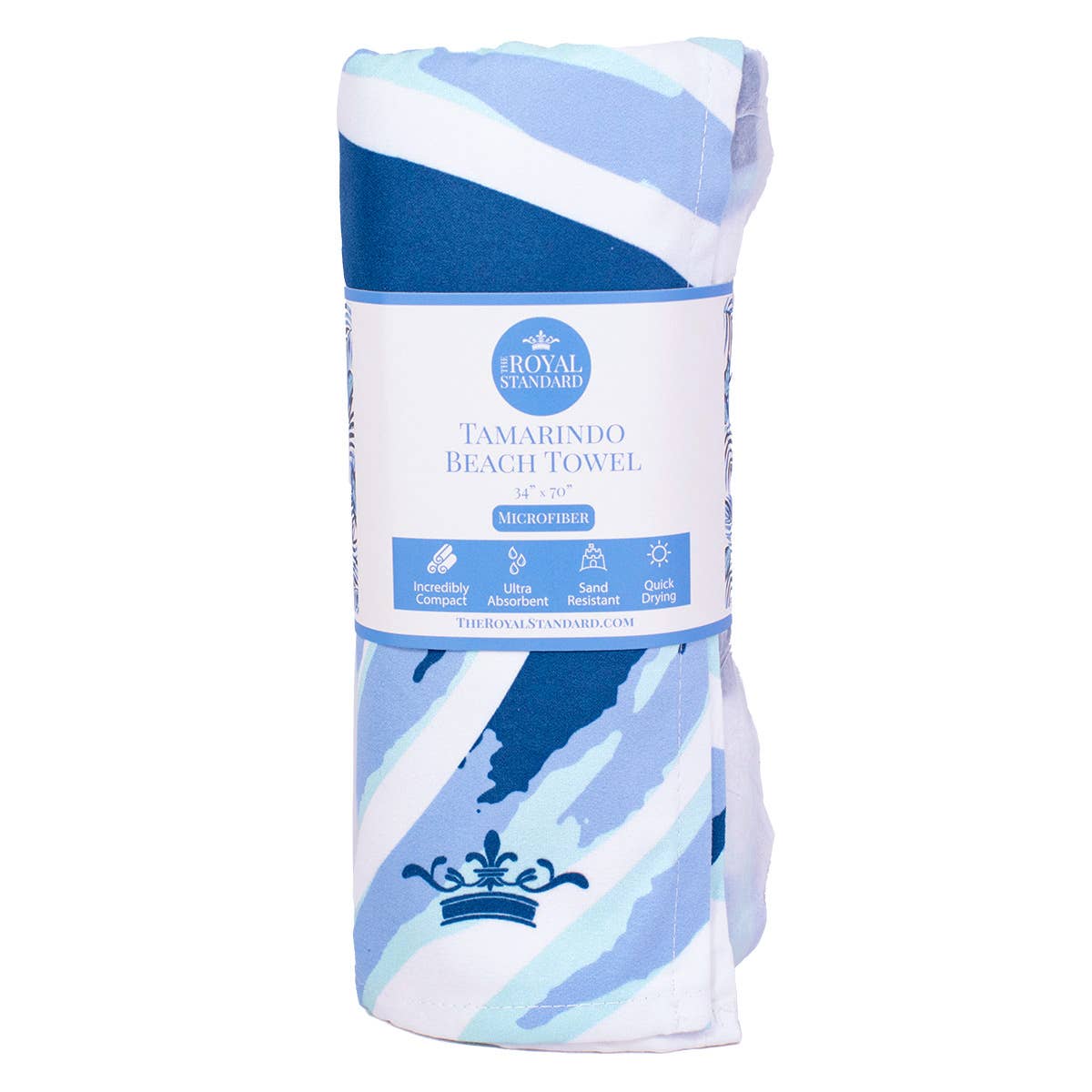 Tamarindo Beach Towel   Royal/Palace   34x70