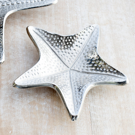 Silver Starfish Tray