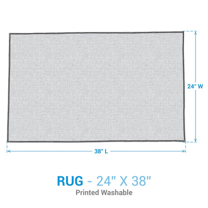 School's Out Washable Rug 2' x  3'