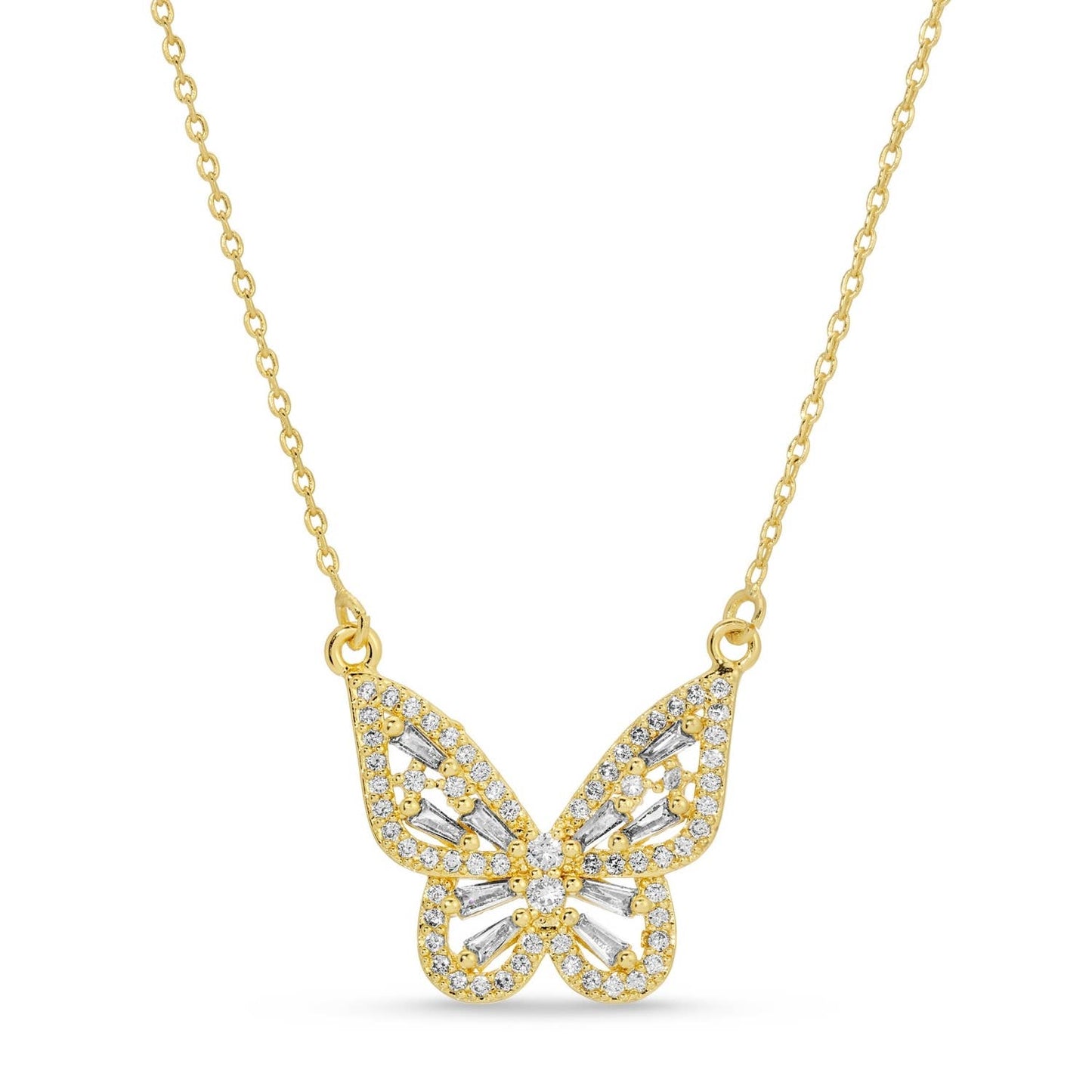 Butterfly Pendant Necklace