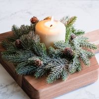 10" Evergreen Ring