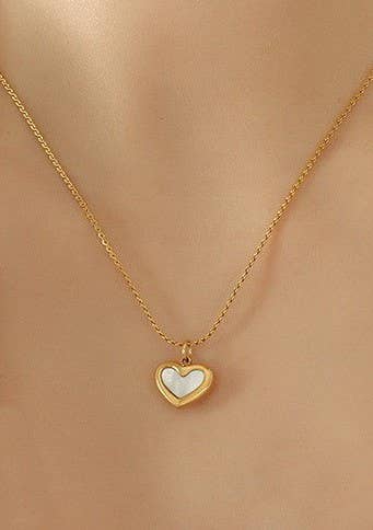 Heart Shell Necklace