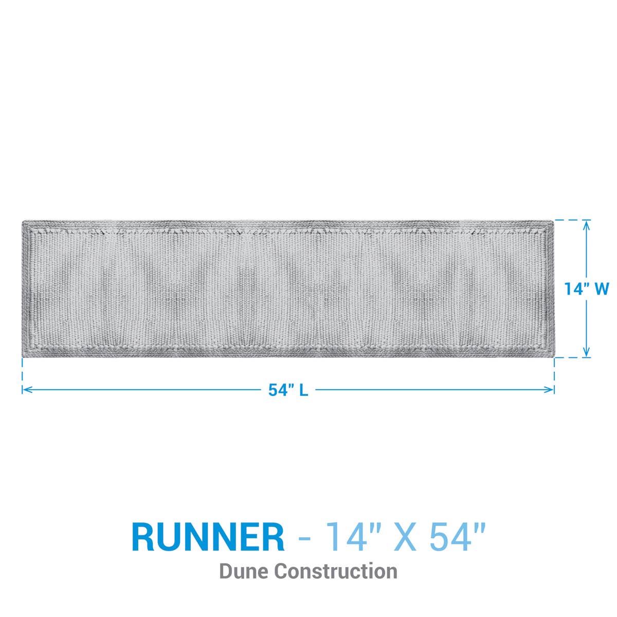 Dune Runner 54"L - Seafoam