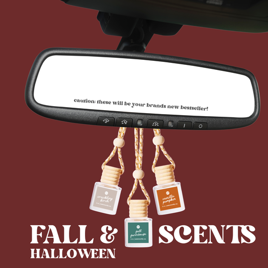 Car Diffusers |Fall + Halloween + Seasonal Scents