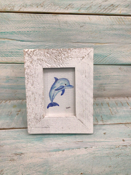Dolphin Mini Art by Norah Marie