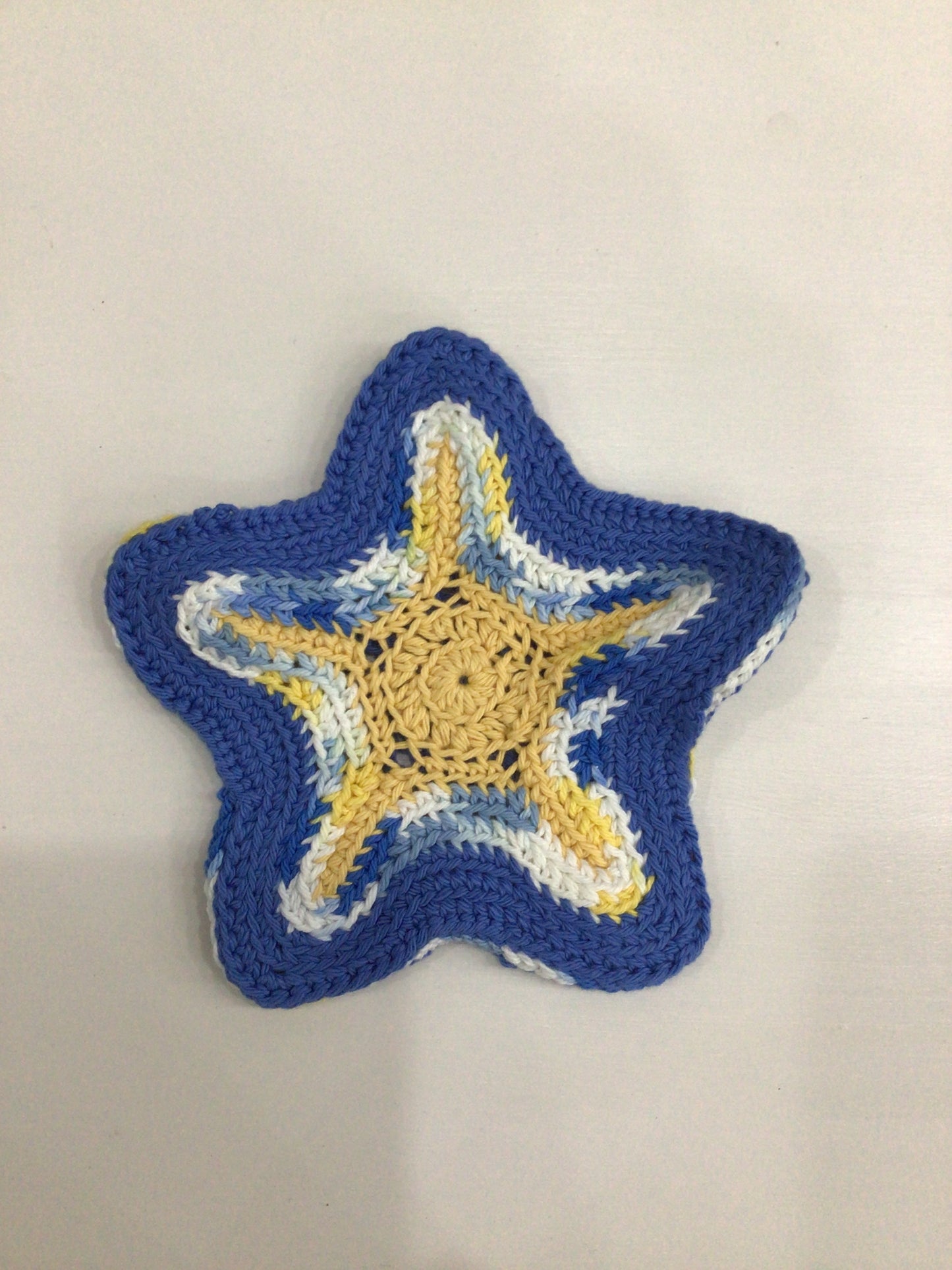 Hand Crocheted Starfish Trivet