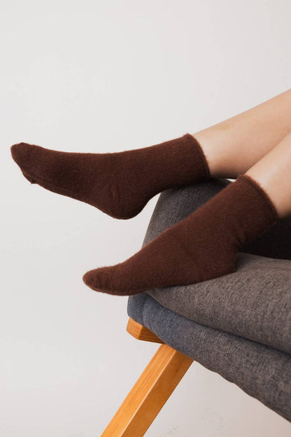 Fall & Winter Fuzzy Crew Socks