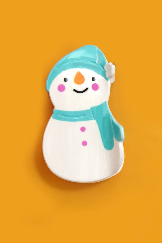 Snowman Hair Claw