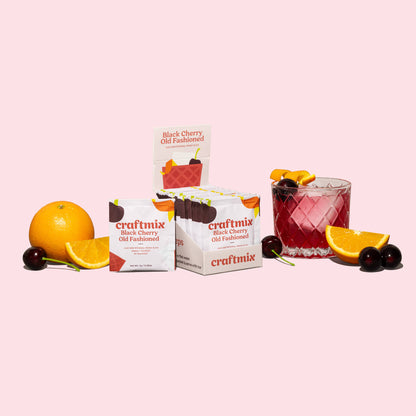 Black Cherry Old Fashioned Cocktail Mixer