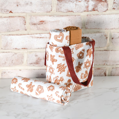 3 Piece Holiday Towel Set w/Bag (more styles)